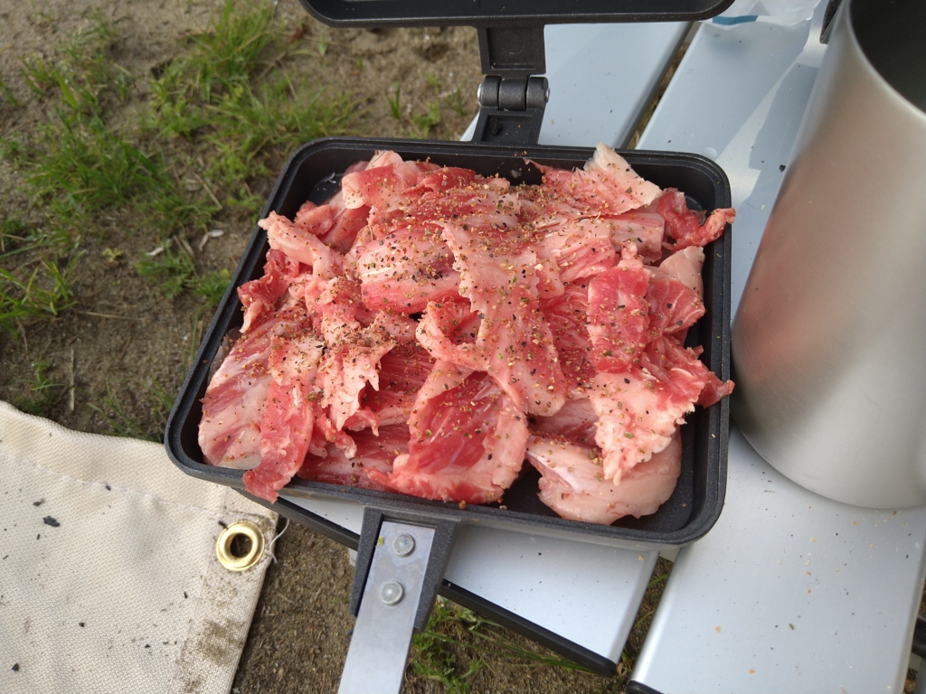 バウルー　牛肉　黒瀬のスパイス焼き